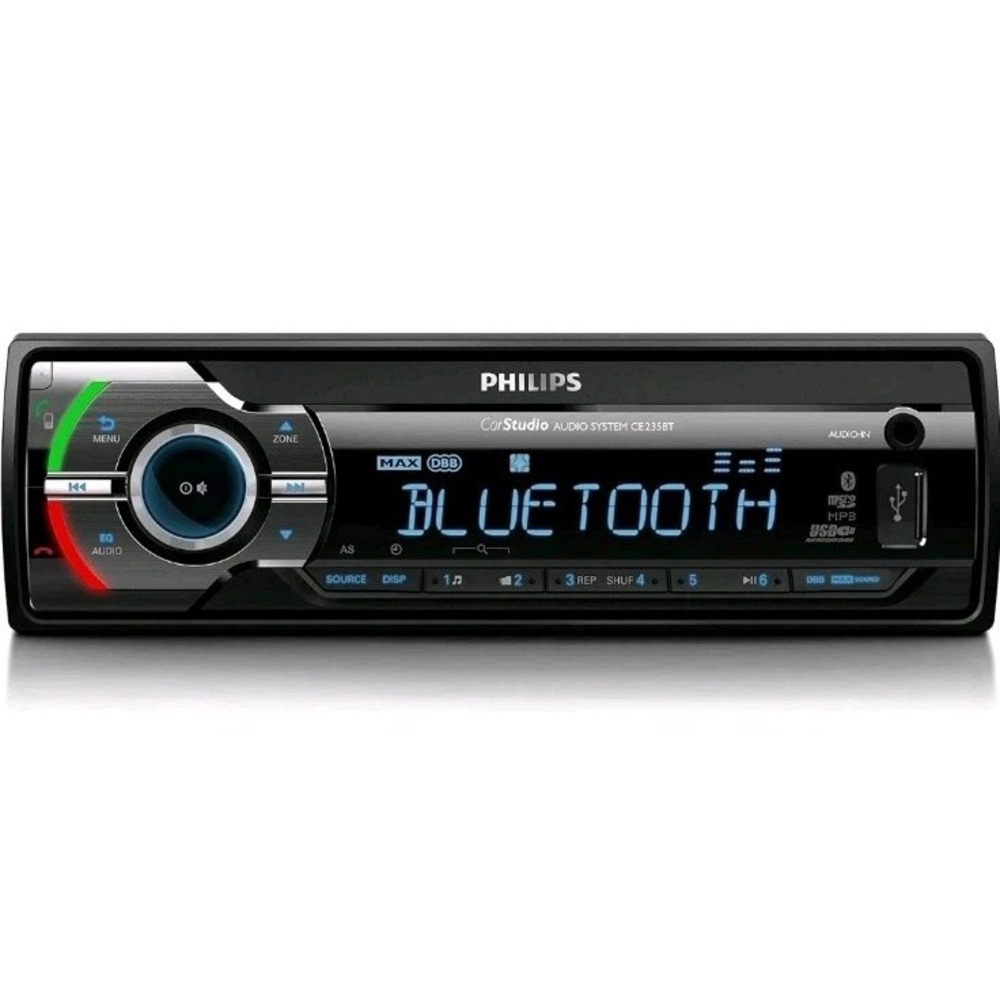 Philips CE235BT Car Stereo Audio System Bluetooth Digital Media Receiver NEW